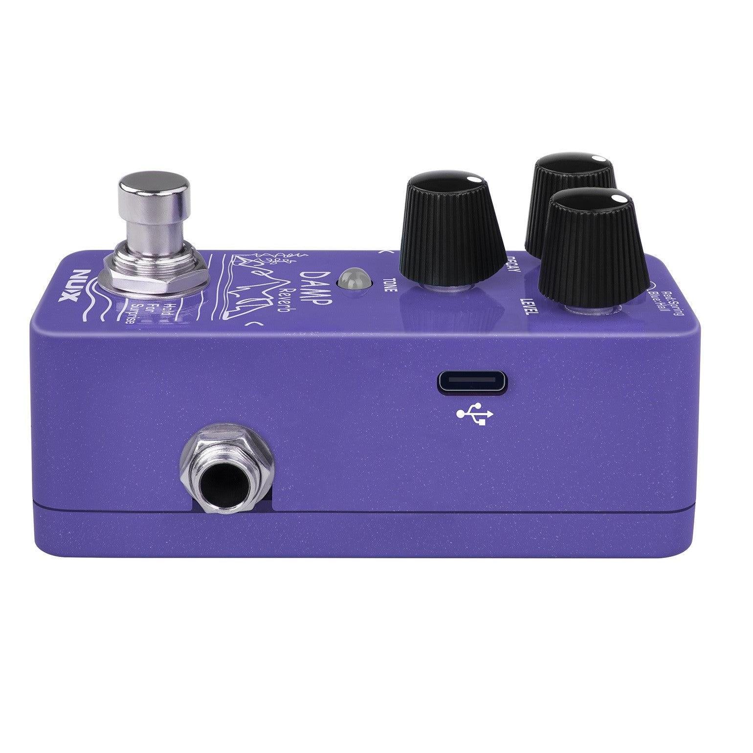 Pedal Guitar Nux Damp Reverb NRV-3 - 3 Reverb in a Mini Pedal - Việt Music