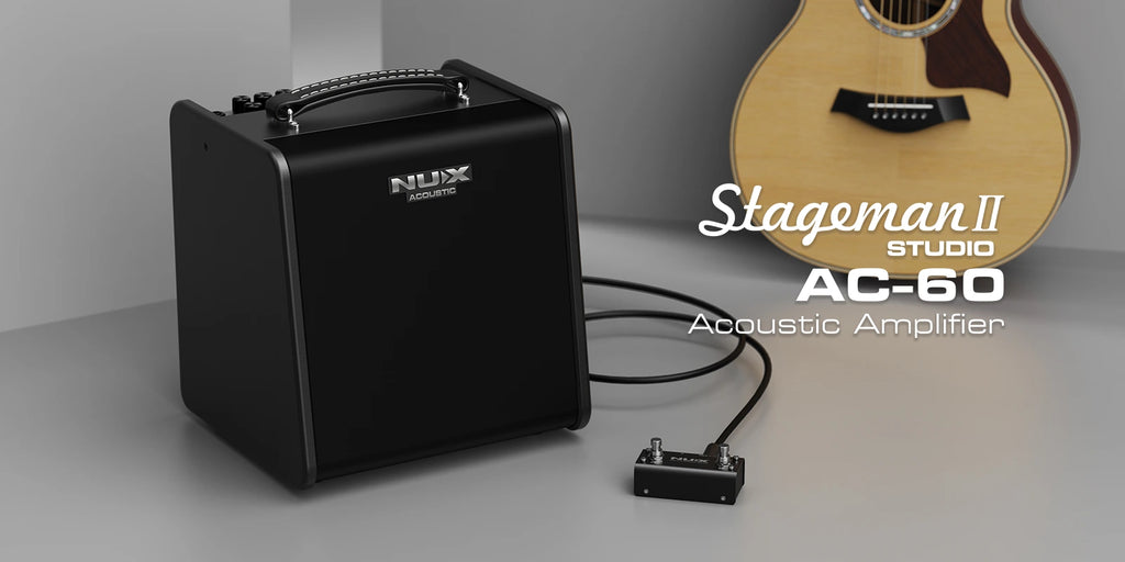 Amplifier Nux AC-60 Stageman II Studio, Combo 60W