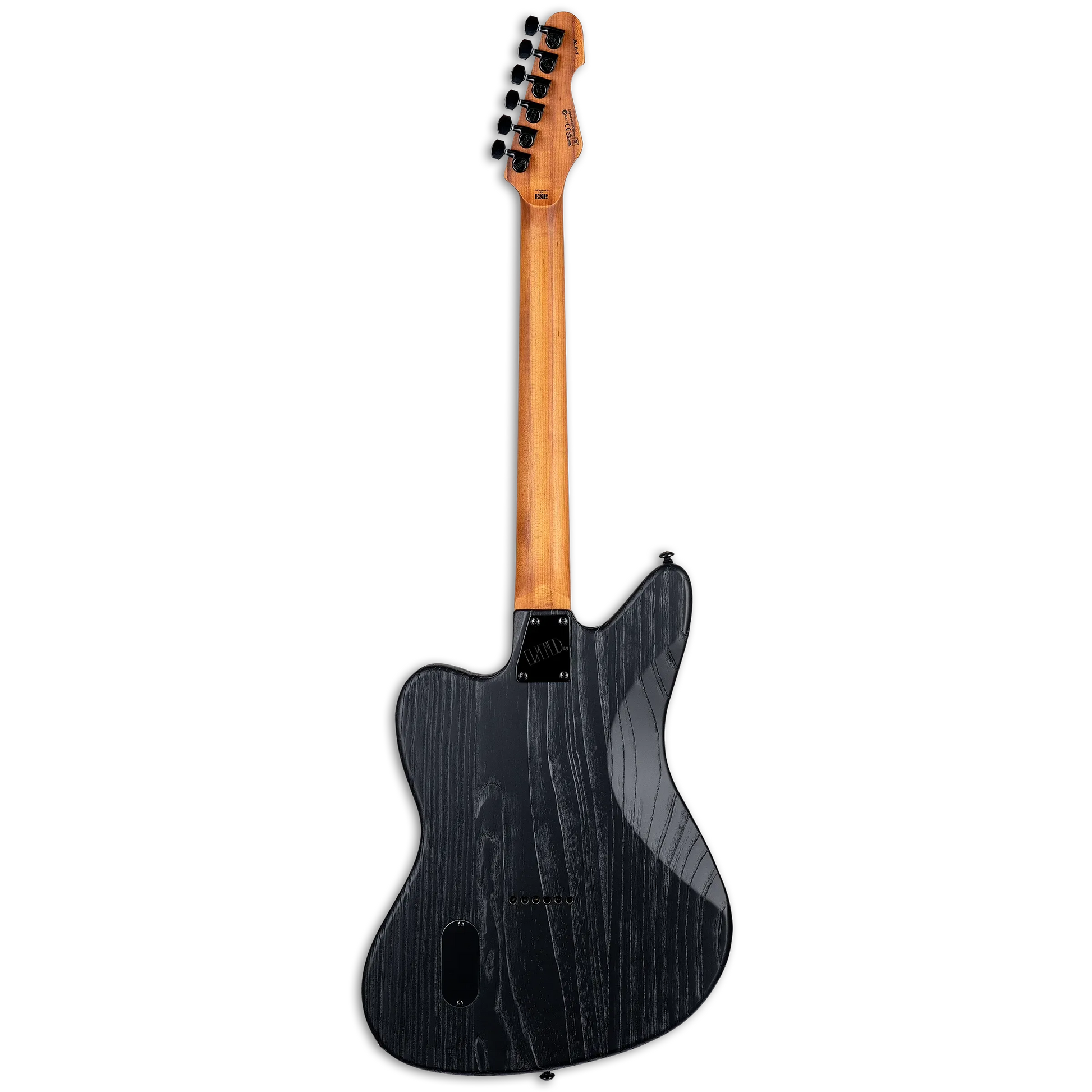 Đàn Guitar Điện ESP LTD XJ-1 HT H, Ebony Fingerboard, Black Blast - Việt Music