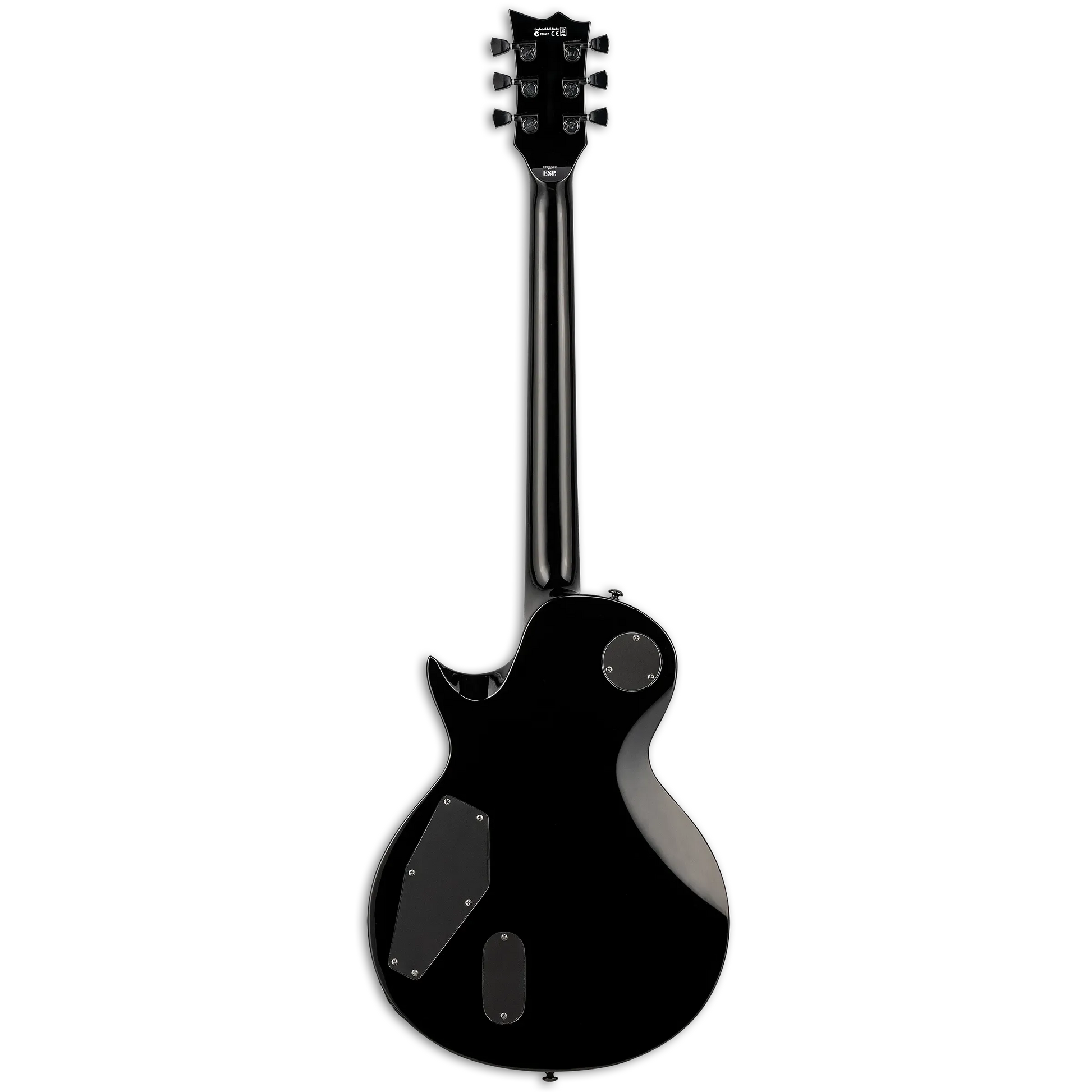 Đàn Guitar Điện ESP LTD EC-1000S HH, Ebony Fingerboard, Black - Việt Music
