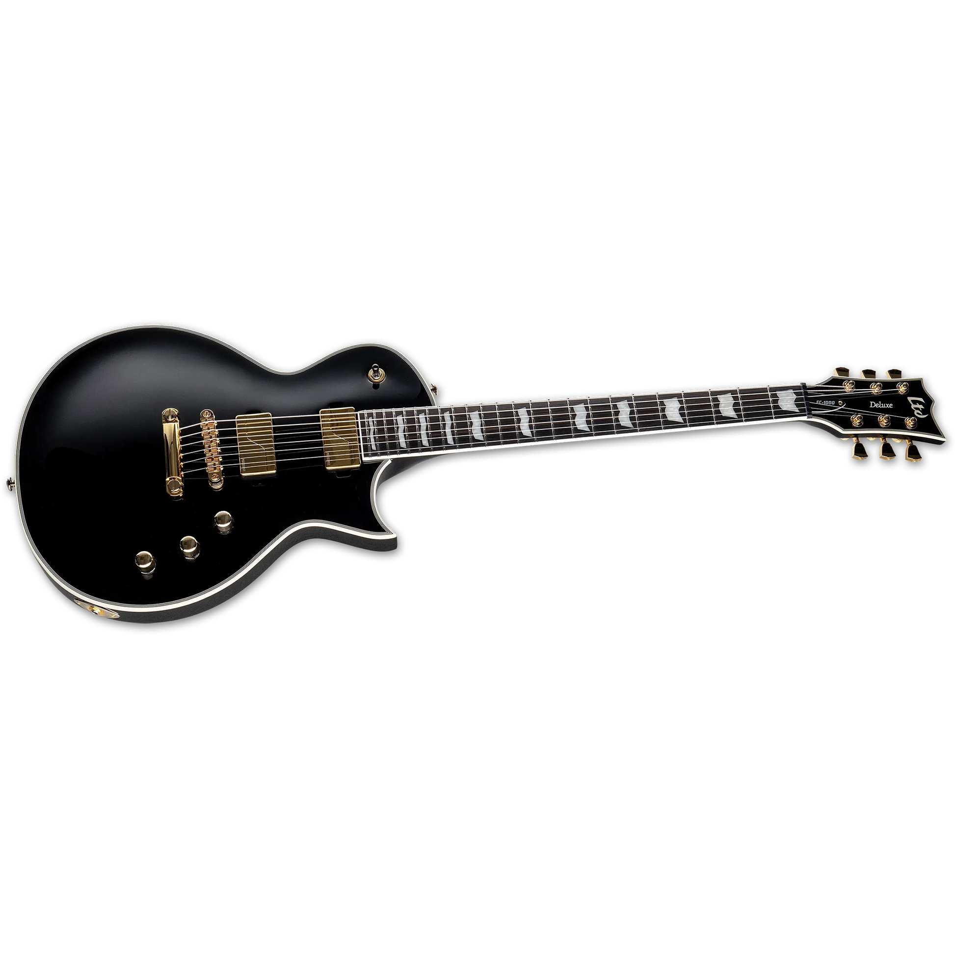 Đàn Guitar Điện ESP LTD EC-1000 HH, Ebony Fingerboard, Black - Việt Music