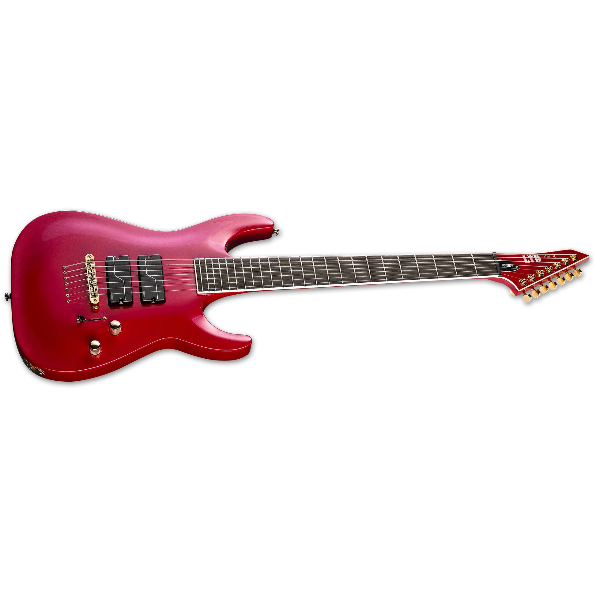 Đàn Guitar Điện ESP LTD Signature Stephen Carpenter SC-607 Baritone HH, Ebony Fingerboard - 7 Strings - Việt Music