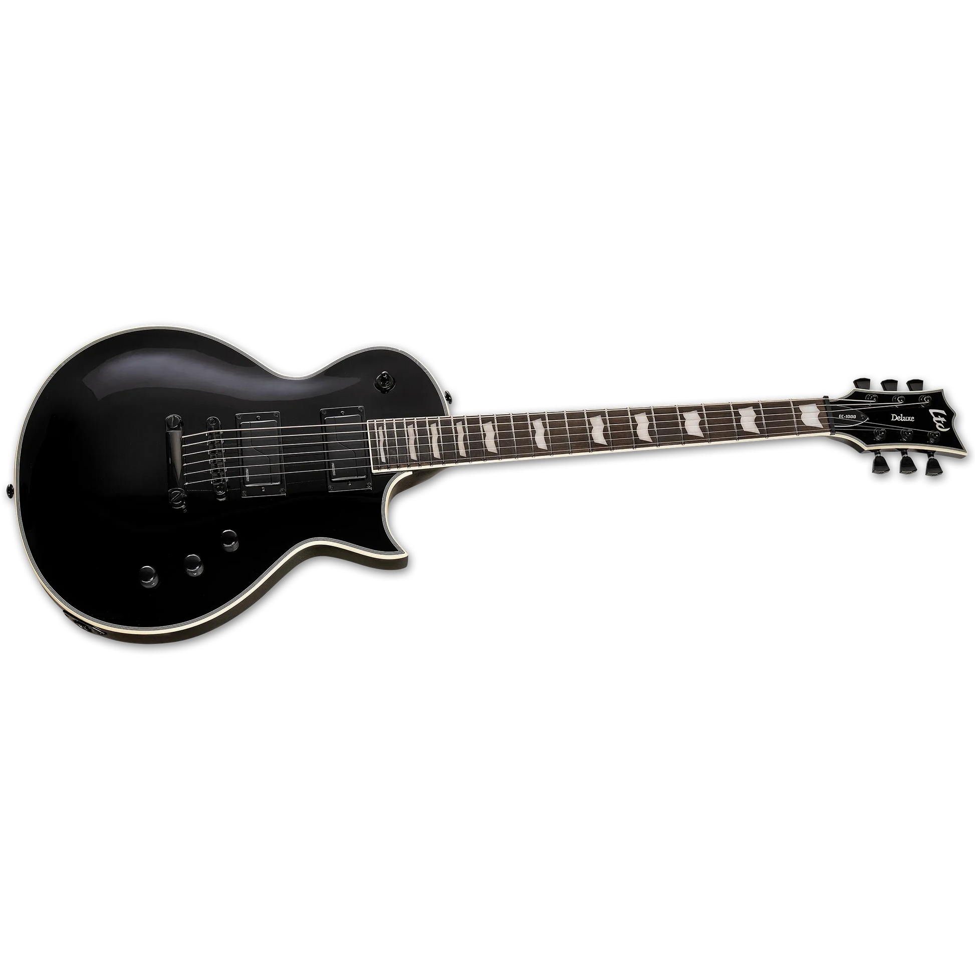 Đàn Guitar Điện ESP LTD EC-1000S HH, Ebony Fingerboard, Black - Việt Music
