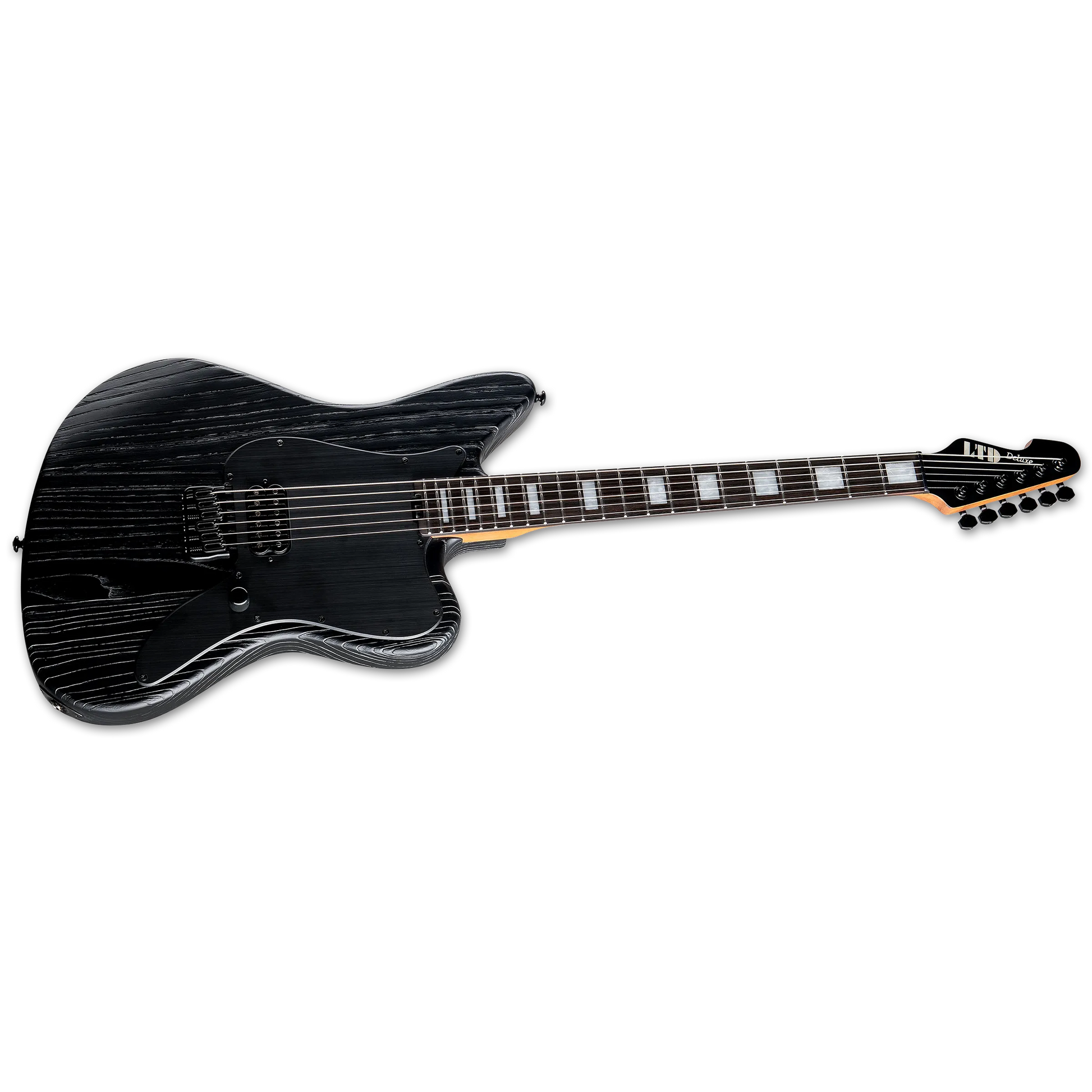 Đàn Guitar Điện ESP LTD XJ-1 HT H, Ebony Fingerboard, Black Blast - Việt Music