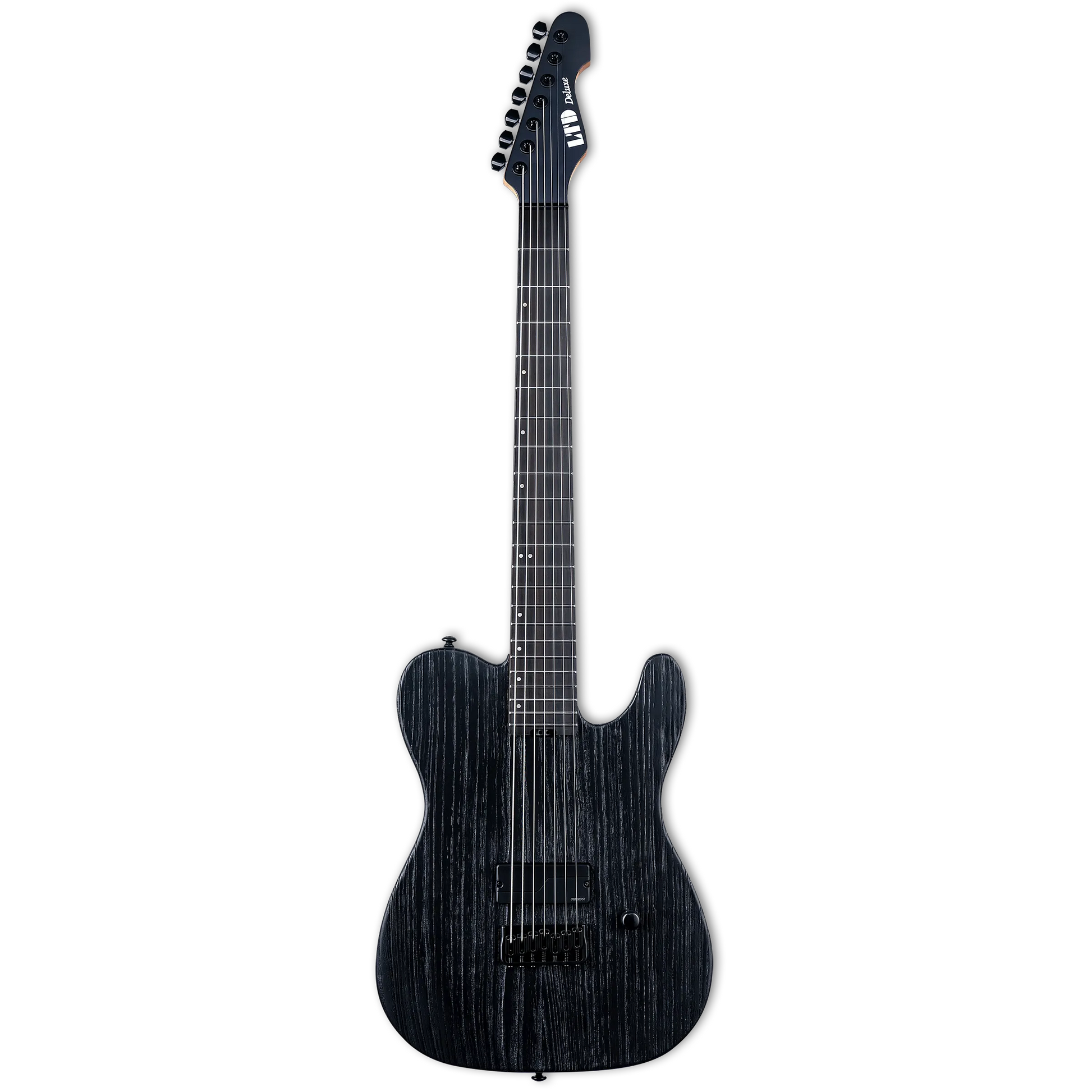 Đàn Guitar Điện ESP LTD TE-1007B Baritone H, Ebony Fingerboard - 7 String - Việt Music