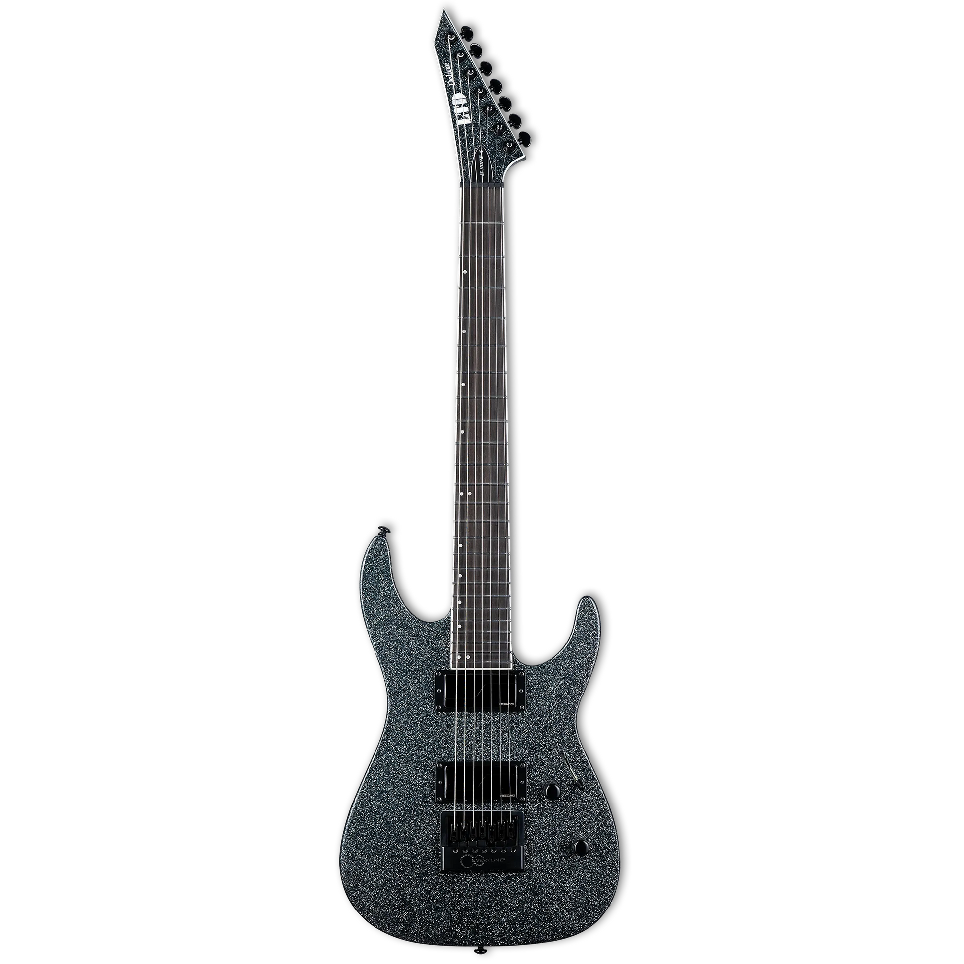 Đàn Guitar Điện ESP LTD M-1007B Baritone HH, Ebony Fingerboard - 7 Strings - Việt Music