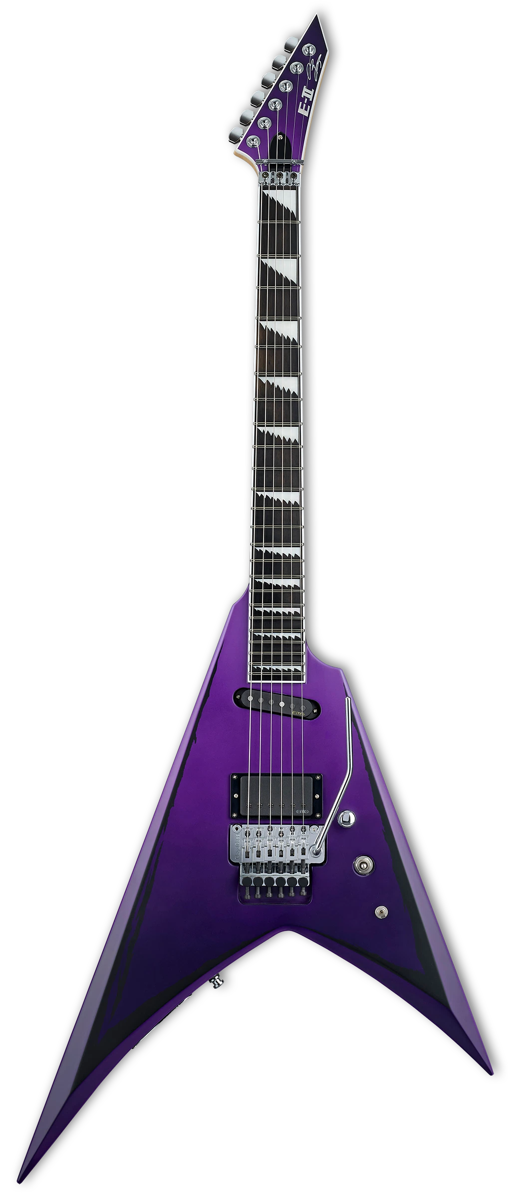 Đàn Guitar Điện ESP E-II Alexi Ripped HS, Ebony Fingerboard - Việt Music