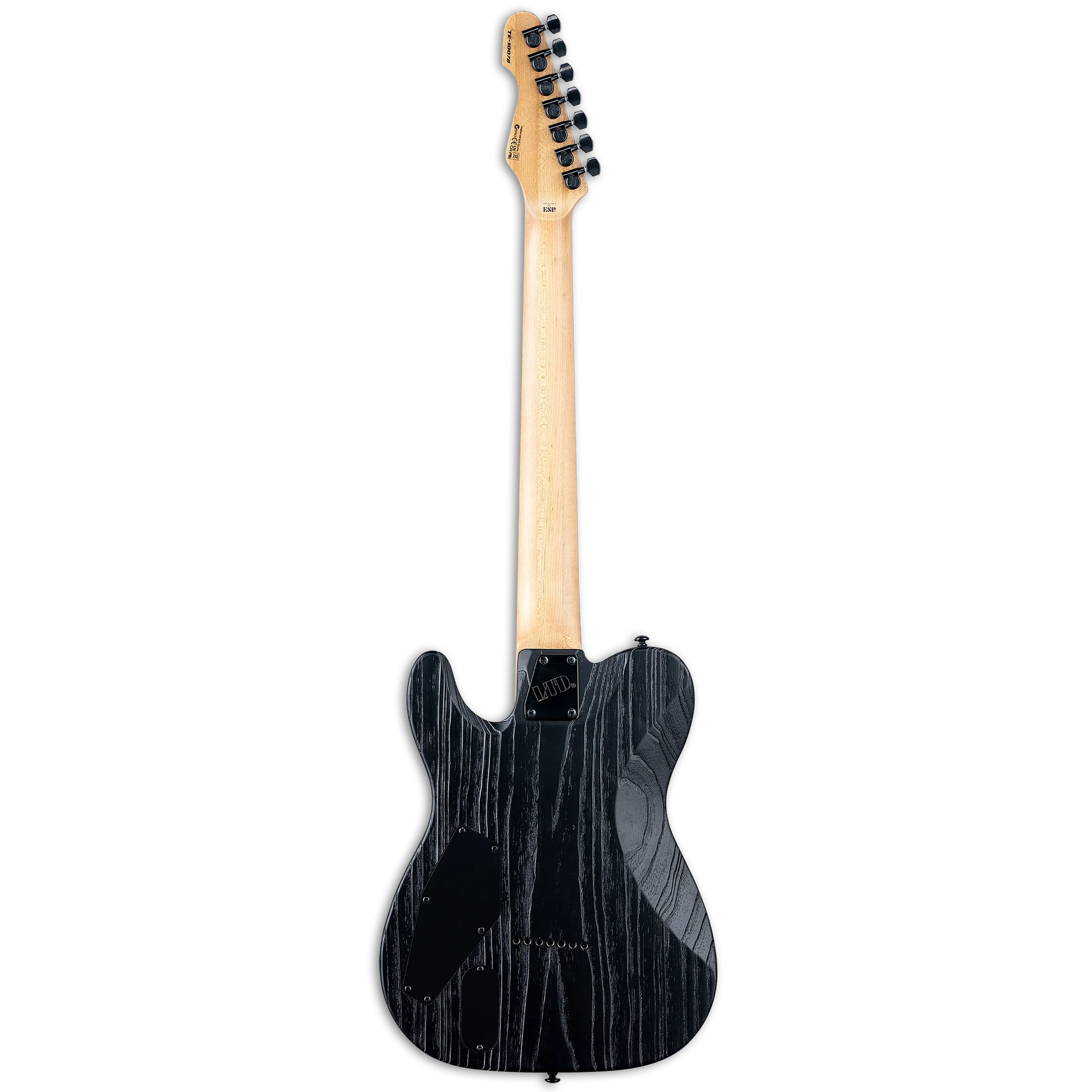 Đàn Guitar Điện ESP LTD TE-1007B Baritone H, Ebony Fingerboard - 7 String - Việt Music