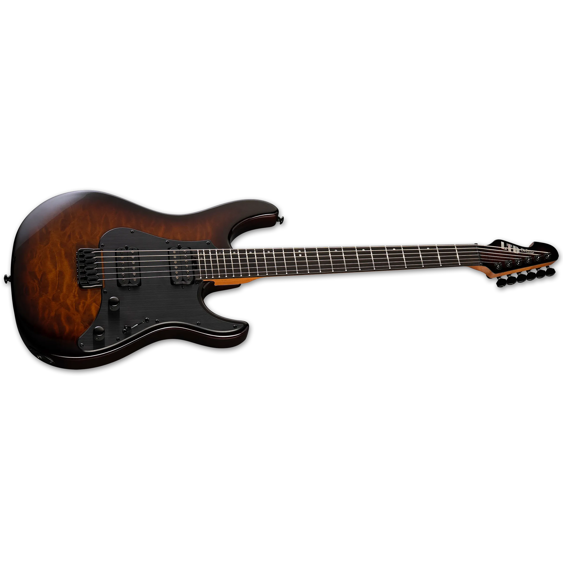 Đàn Guitar Điện ESP LTD SN-1000HT HH, Ebony Fingerboard, Dark Brown Sunburst - Việt Music