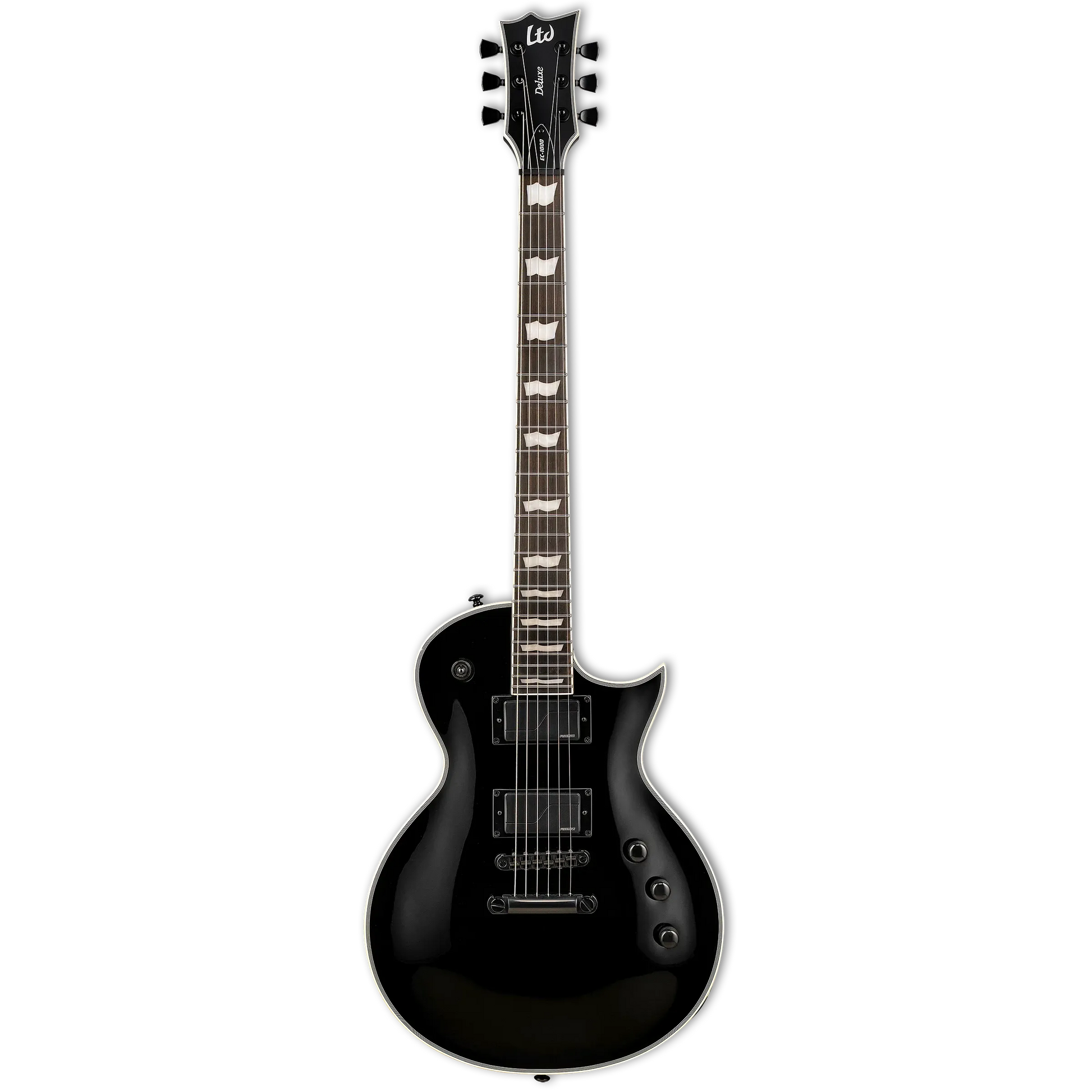 Đàn Guitar Điện ESP LTD EC-1000S HH, Ebony Fingerboard, Black - Việt Music