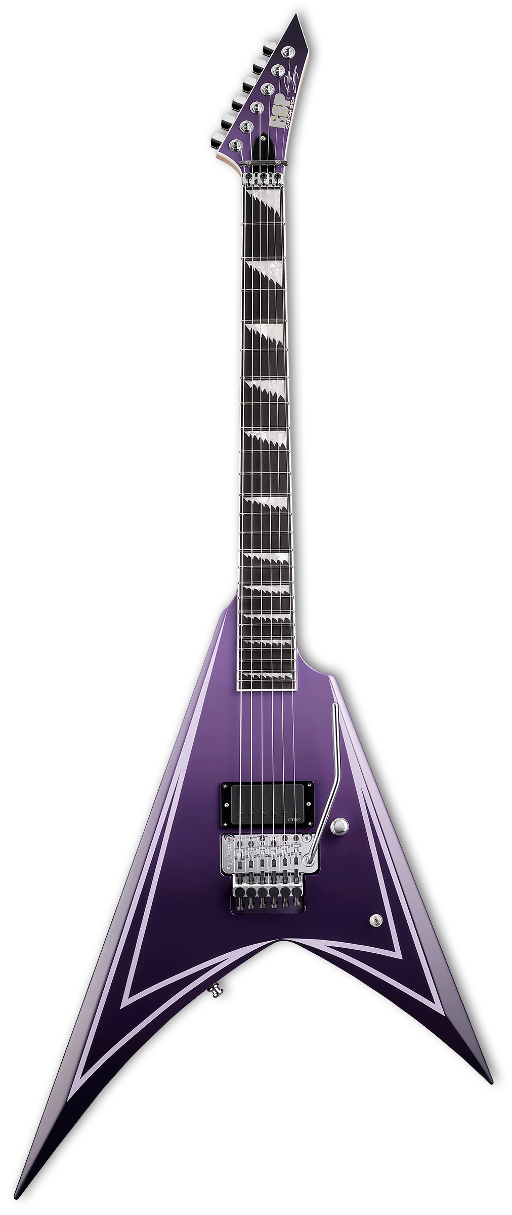 Đàn Guitar Điện ESP Alexi Hexed H, Ebony Fingerboard - Việt Music