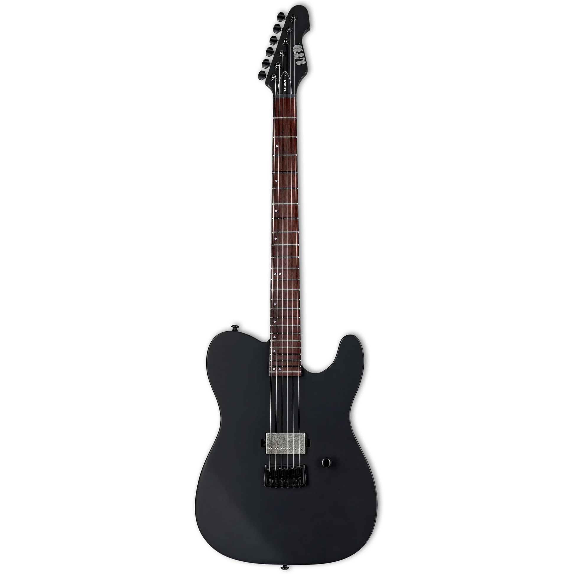 Đàn Guitar Điện ESP LTD TE-201 H, Jatoba Fingerboard, Black Satin - Việt Music
