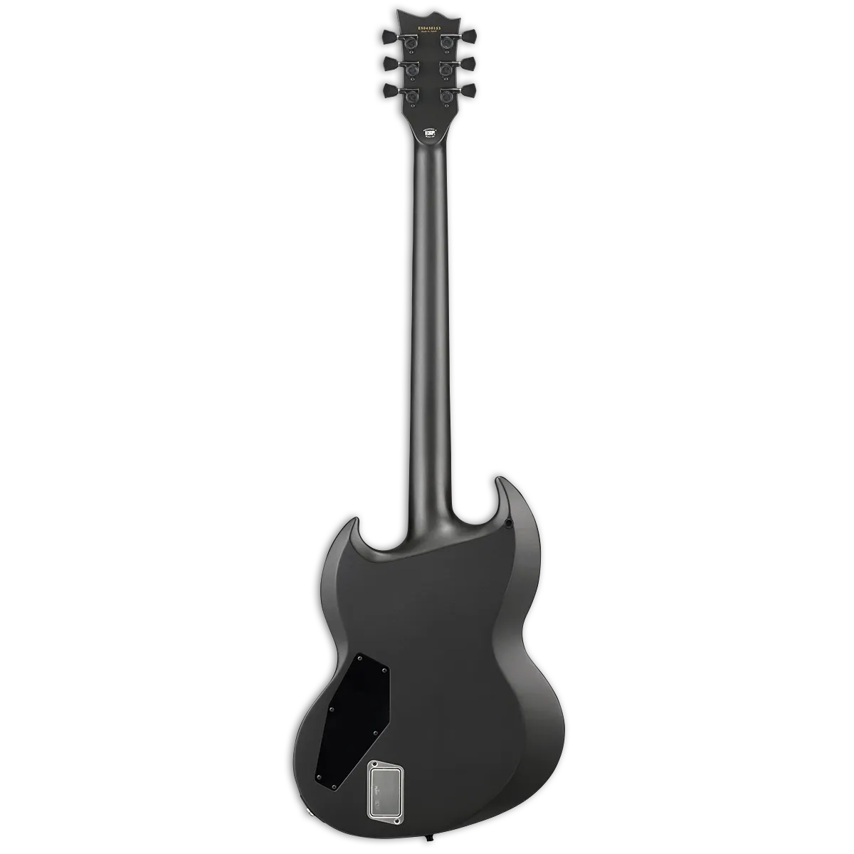 Đàn Guitar Điện ESP E-II Viper Baritone HH, Ebony Fingerboard, Charcoal Metallic Satin - Việt Music