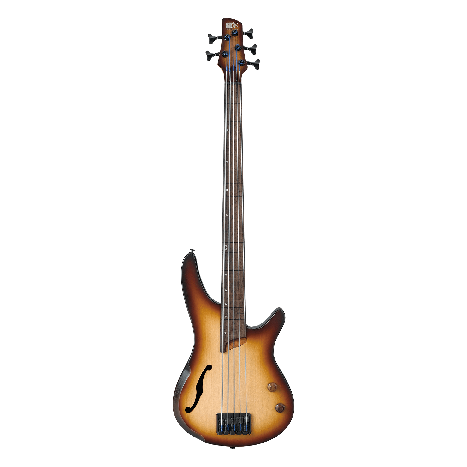 Đàn Guitar Bass Ibanez SRH505F, Panga Panga Fingerboard, Natural Browned Burst Flat - 4 Strings - Việt Music