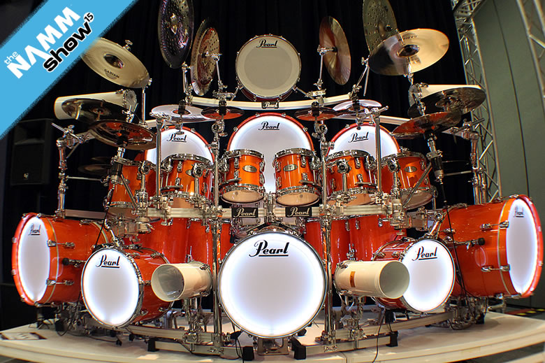 Pearl Drums tại hội triển lãm Namm Show tại Mỹ