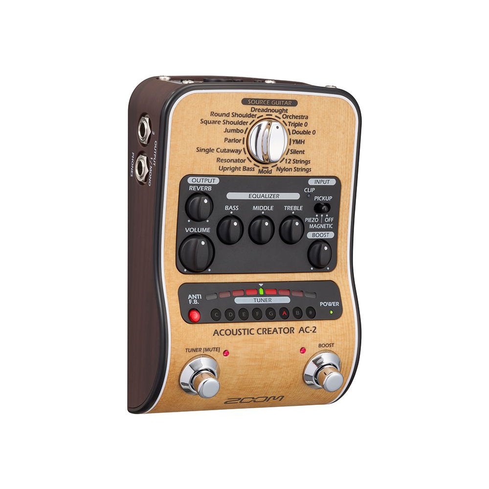 Pedal Guitar Acoustic Zoom AC-2 Acoustic Creator - Việt Music
