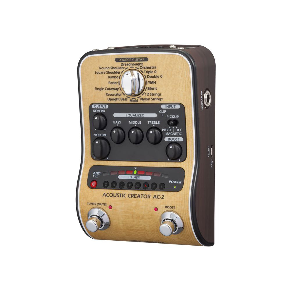 Pedal Guitar Acoustic Zoom AC-2 Acoustic Creator - Việt Music