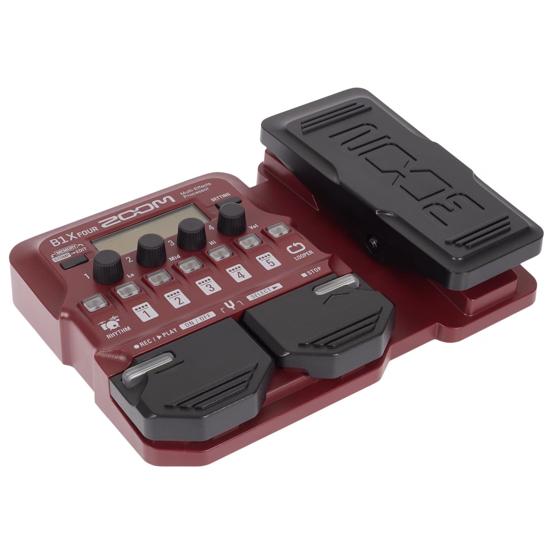 Pedal Guitar Zoom B1X Four Bass Multi Effects Processors Việt Music Pedal Guitar Zoom B1X Four Bass Multi Effects Processors Việt Music