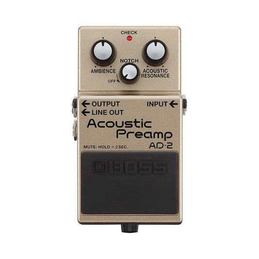 Pedal Guitar Boss AD-2 Acoustic Preamp