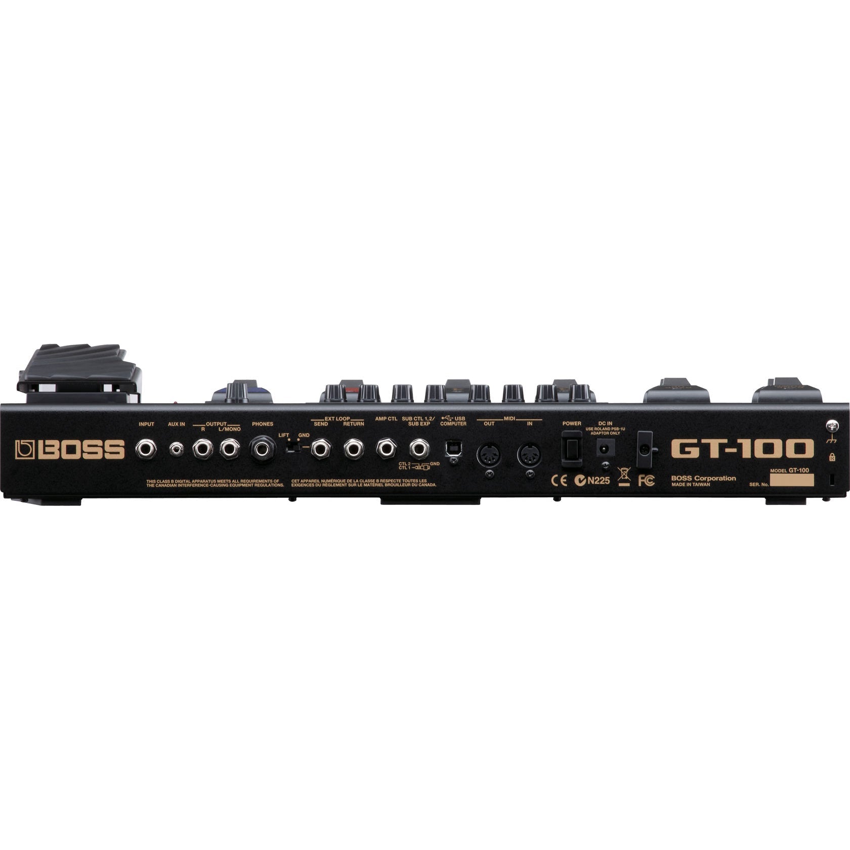 Pedal Guitar Boss GT-100 - COSM Amp Effects Processor – Việt Music