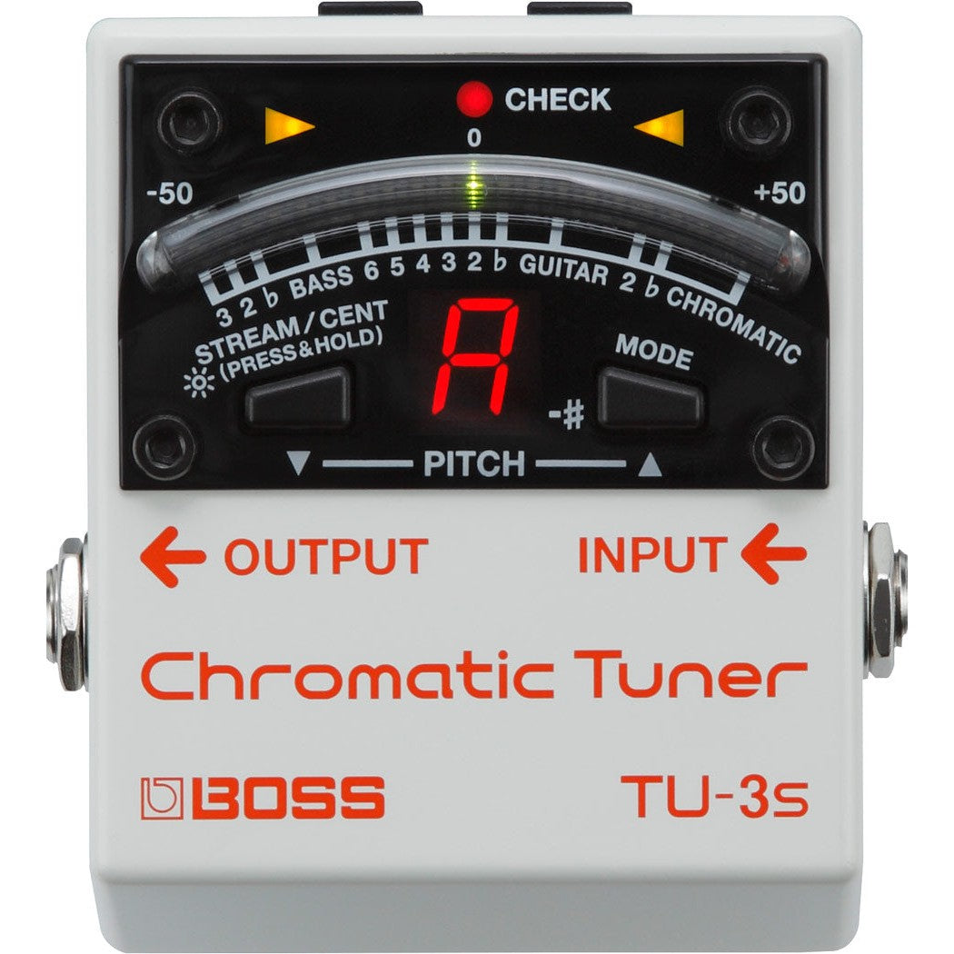 Pedal Guitar Boss TU-3S Chromatic Tuner - Việt Music