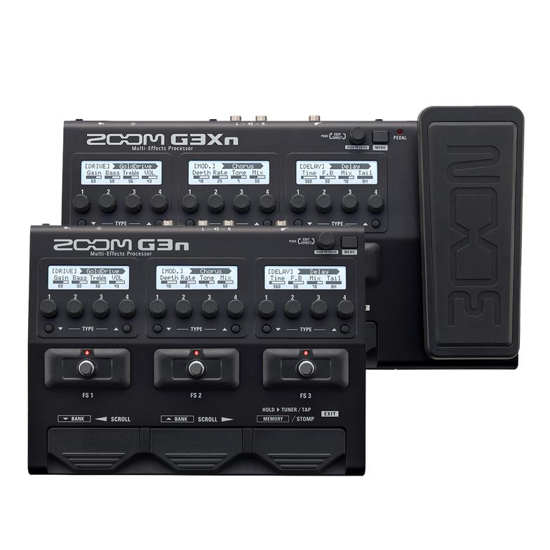 Pedal Guitar Điện Zoom G3n Four Guitar Multi-Effects Processors