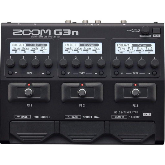 Pedal Guitar Điện Zoom G3n Four Guitar Multi-Effects Processors - Việt Music