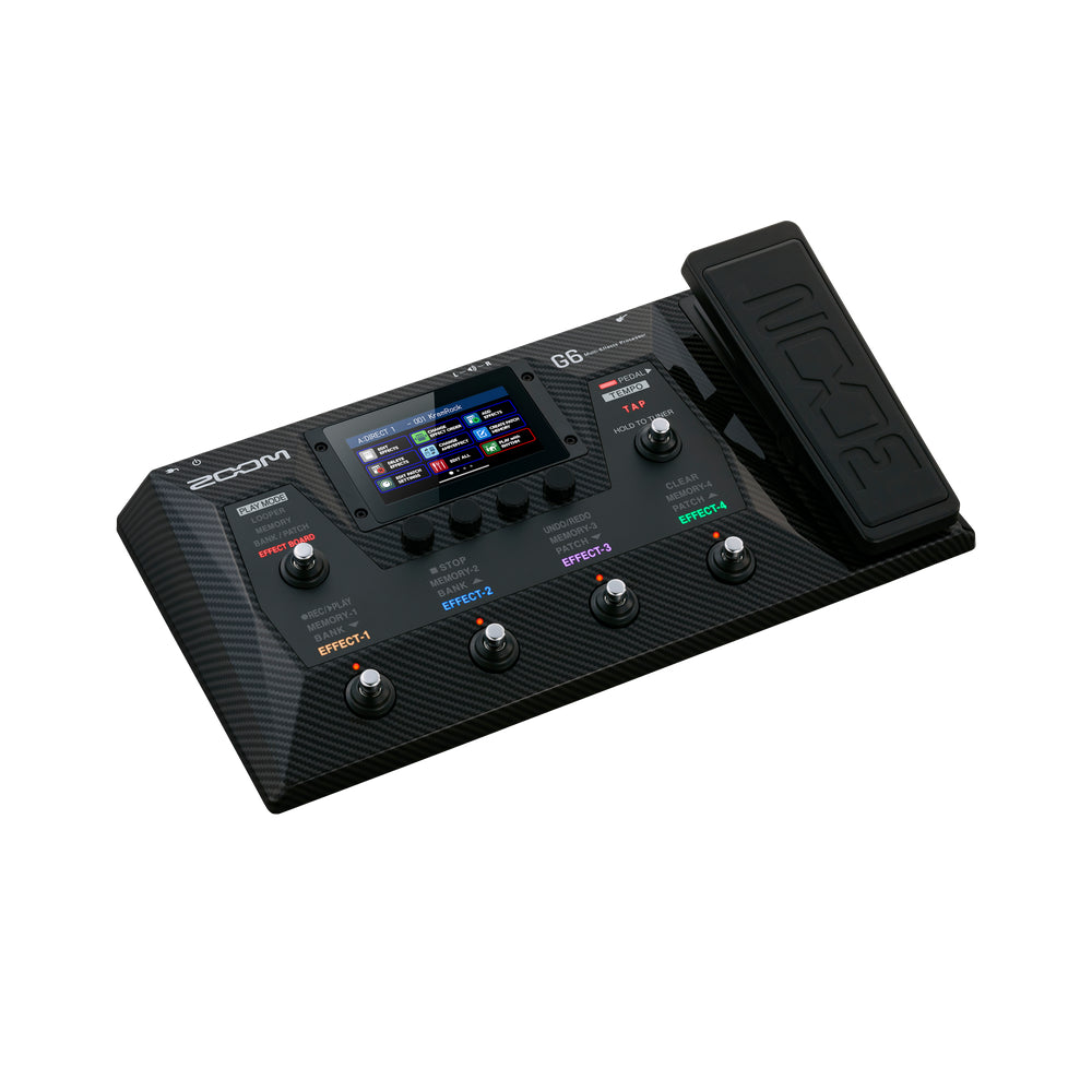 Pedal Guitar Điện Zoom G6 Multi-Effects Processor for Guitarists - Việt Music