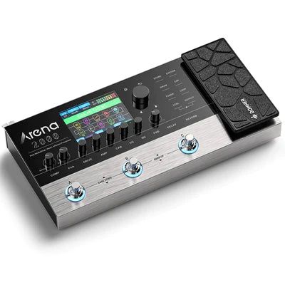 Pedal Guitar Donner Arena 2000 Multi-Effect Guitar Pedal AMP Modeling Multiple Effects Processor - Việt Music