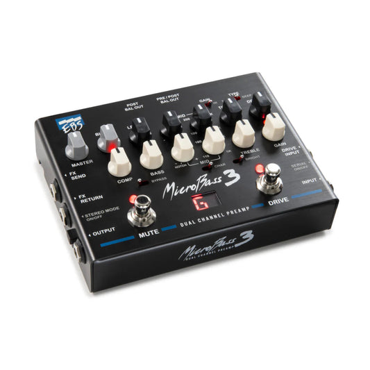 Pedal Guitar EBS MicroBass 3 2-channel Preamp - Việt Music