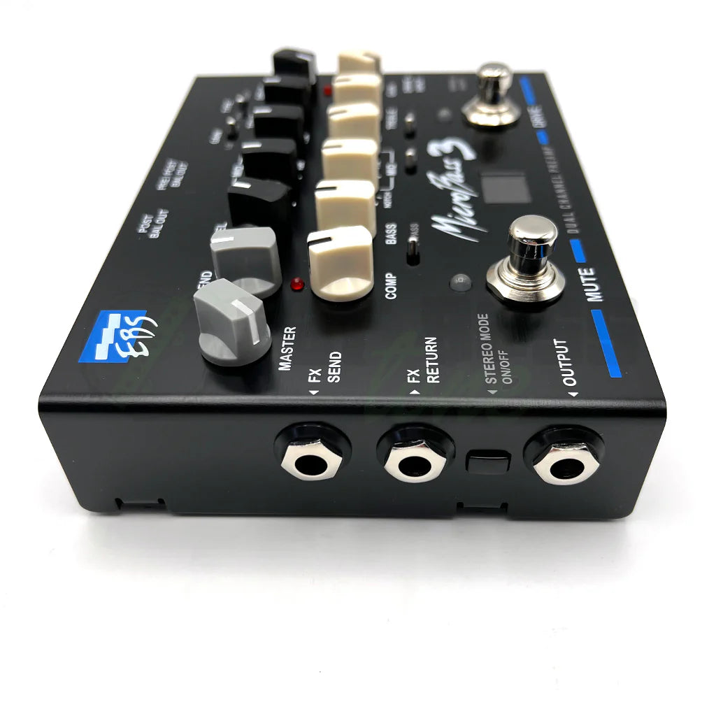 Pedal Guitar EBS MicroBass 3 2-channel Preamp - Việt Music