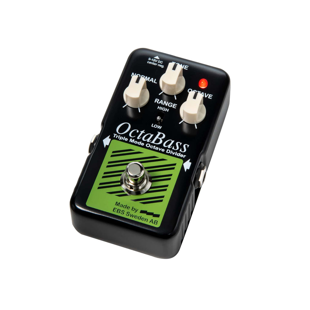 Pedal Guitar EBS OctaBass Blue Label Triple Mode Octave Divider