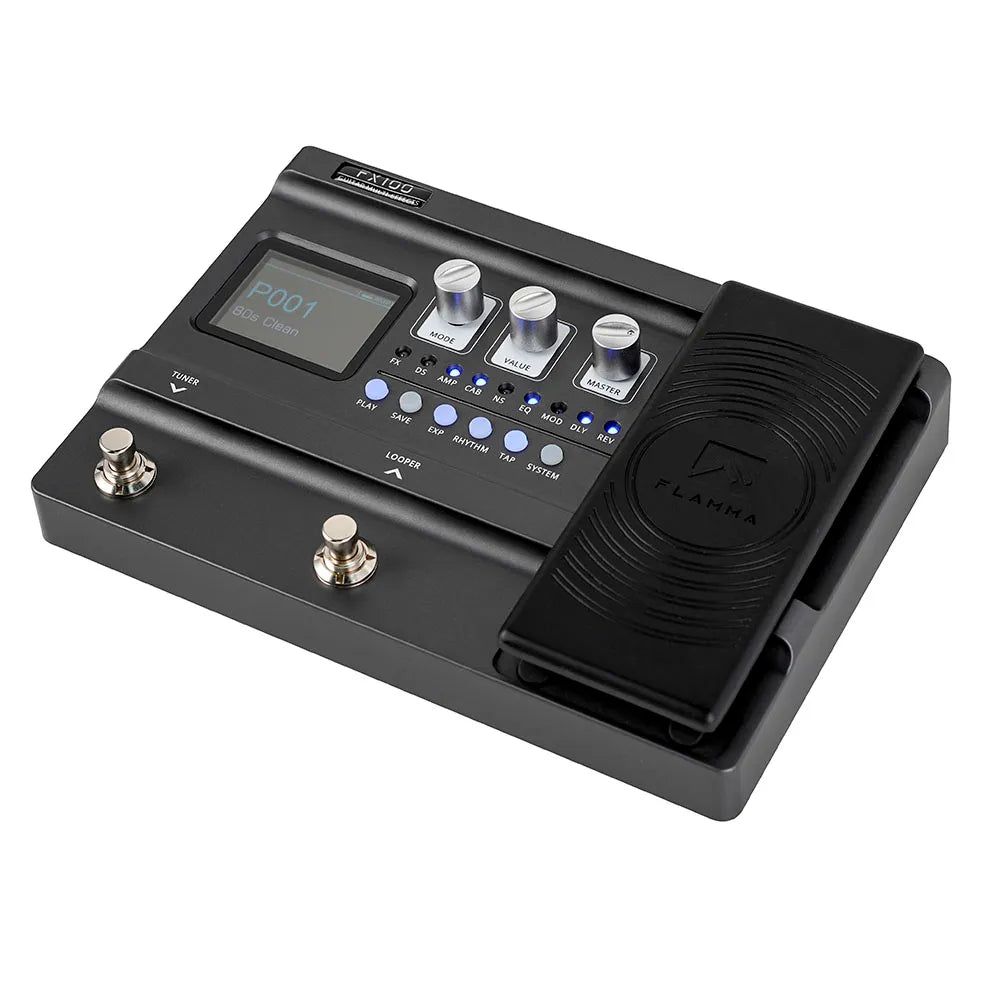 Pedal Guitar Flamma FX100 Portable Multi Effects - Việt Music