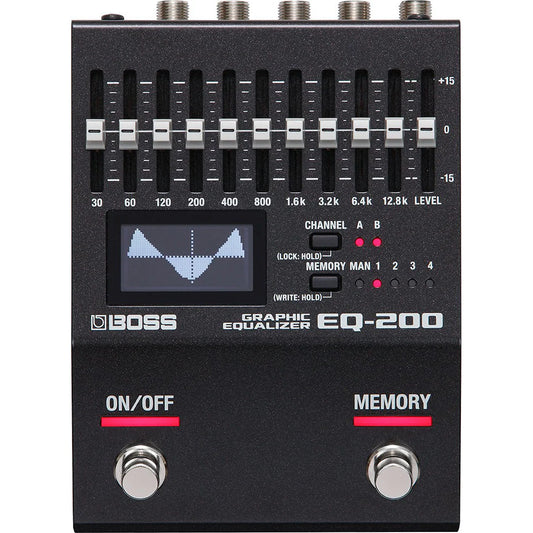 Pedal Guitar Boss EQ-200 Graphic Equalizer - Việt Music