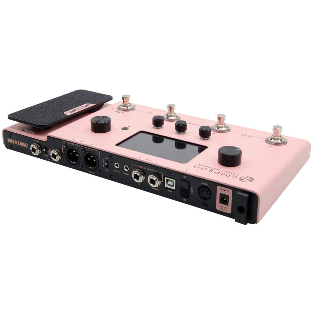 Pedal Guitar Hotone MP-100 Ampero Pink Limited Edition - Việt Music
