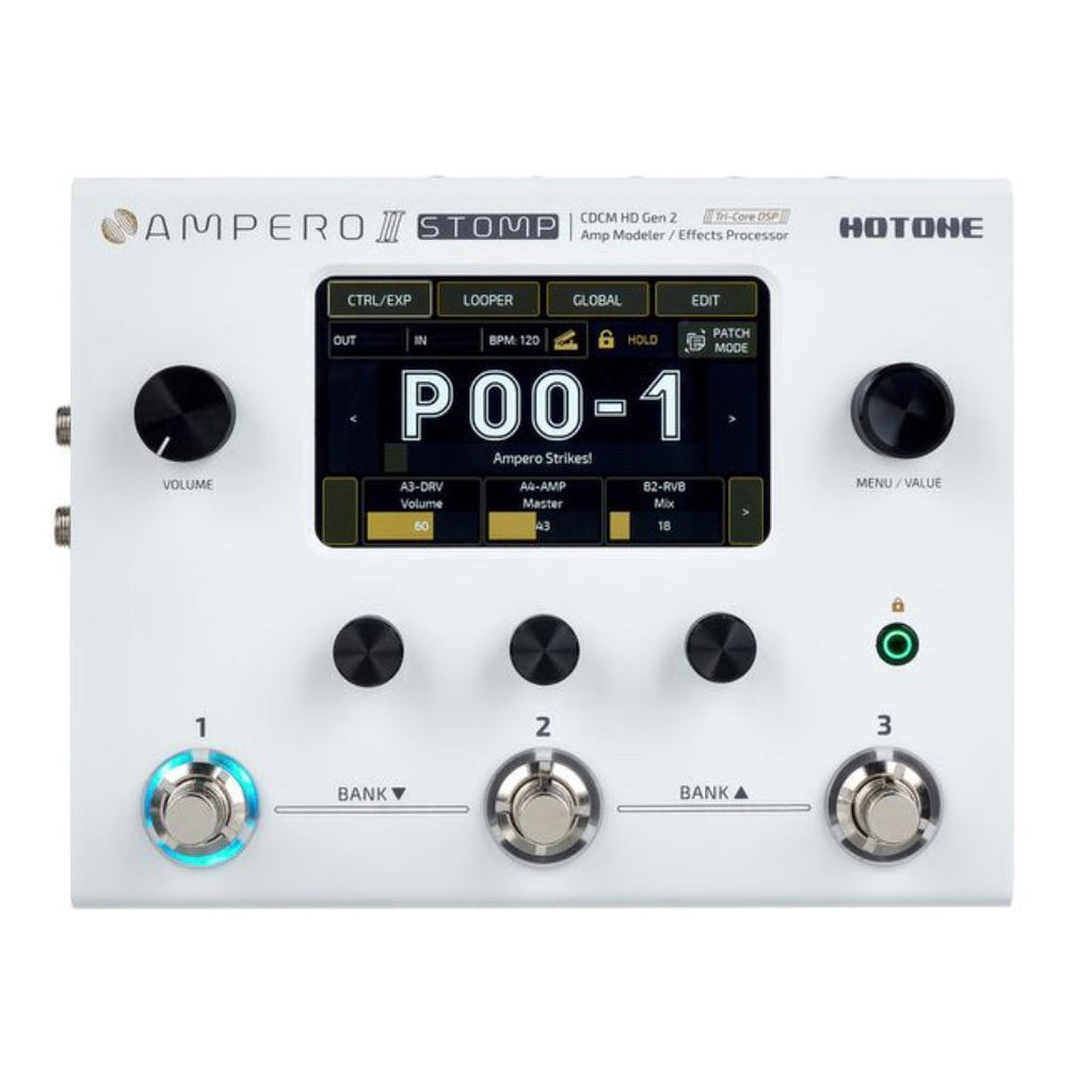 Pedal Guitar Hotone Ampero II Stomp MP-300