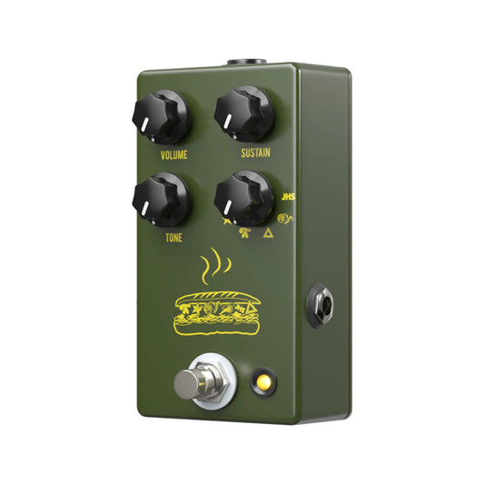 Pedal Guitar JHS Muffuletta 6-way Fuzz, Army Green - Việt Music