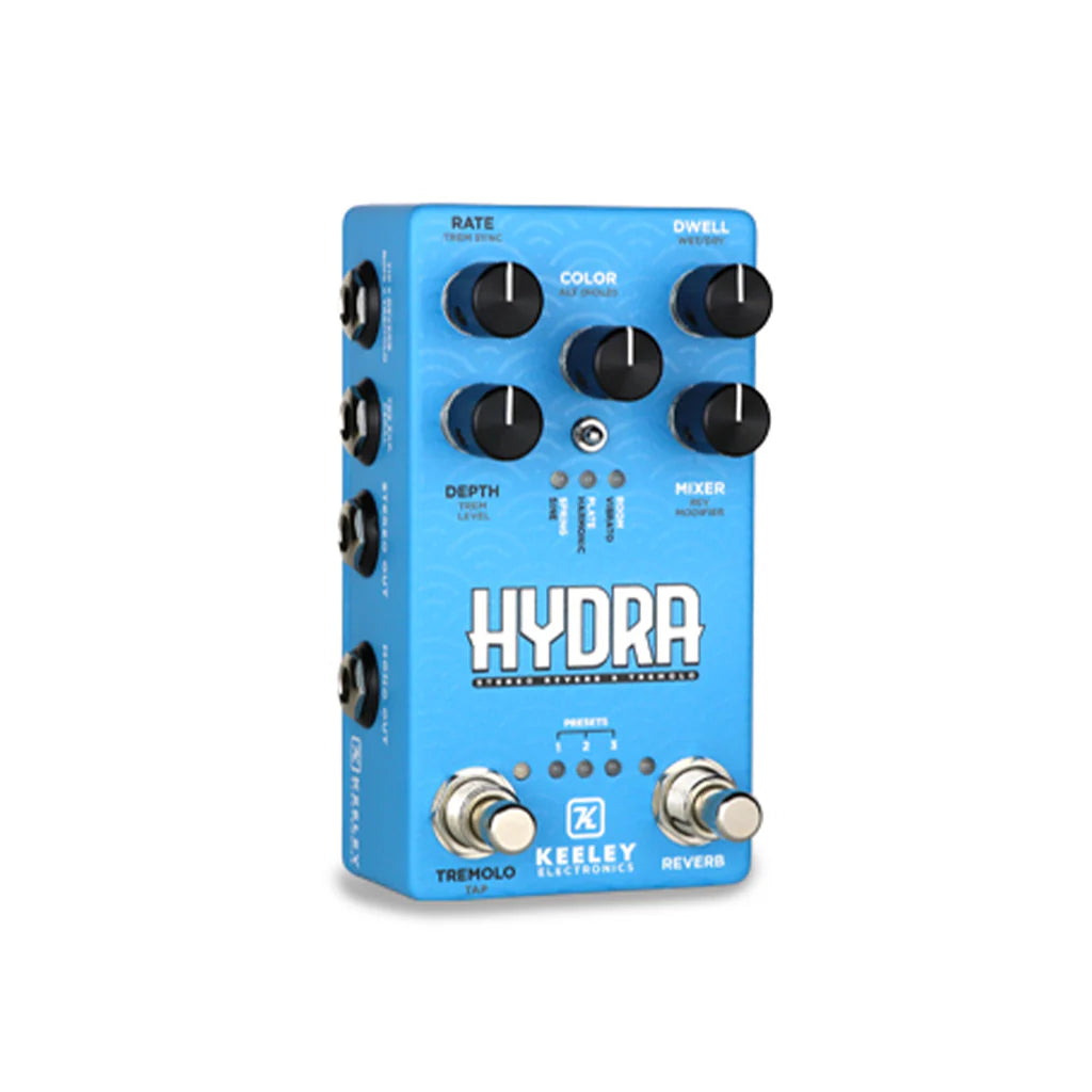 Pedal Guitar Keeley HYDRA Stereo Reverb & Tremolo - Việt Music