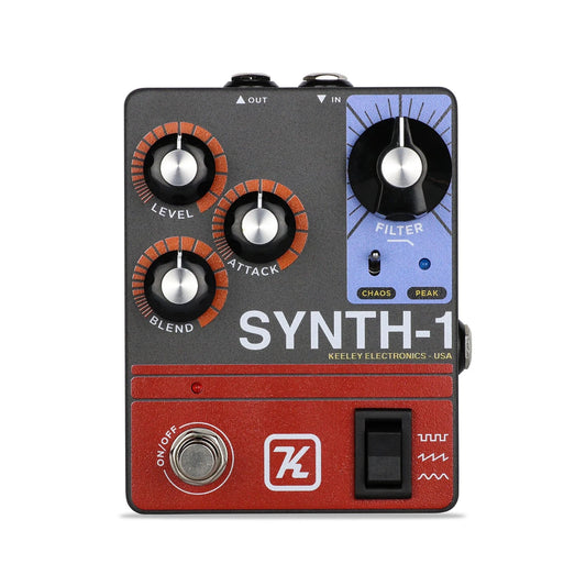 Pedal Guitar Keeley Synth-1 Reverse Attack Fuzz Wave Generator - Việt Music