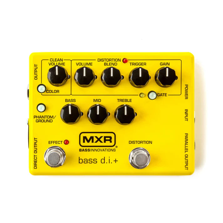 Pedal Guitar MXR M80Y Special Edition Bass D.I.+ Distortion