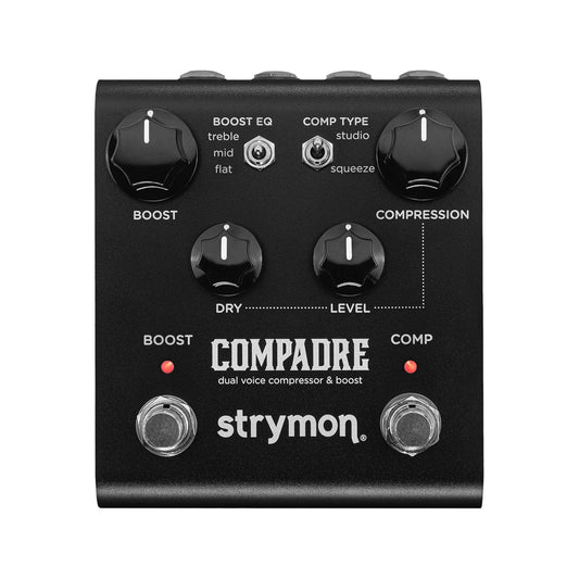 Pedal Guitar Strymon Compadre Dual Voice Compressor & Boost, Midnight Edition - Việt Music