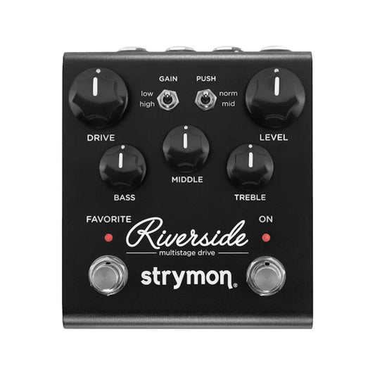 Pedal Guitar Strymon Riverside Multistage Drive, Midnight Edition - Việt Music