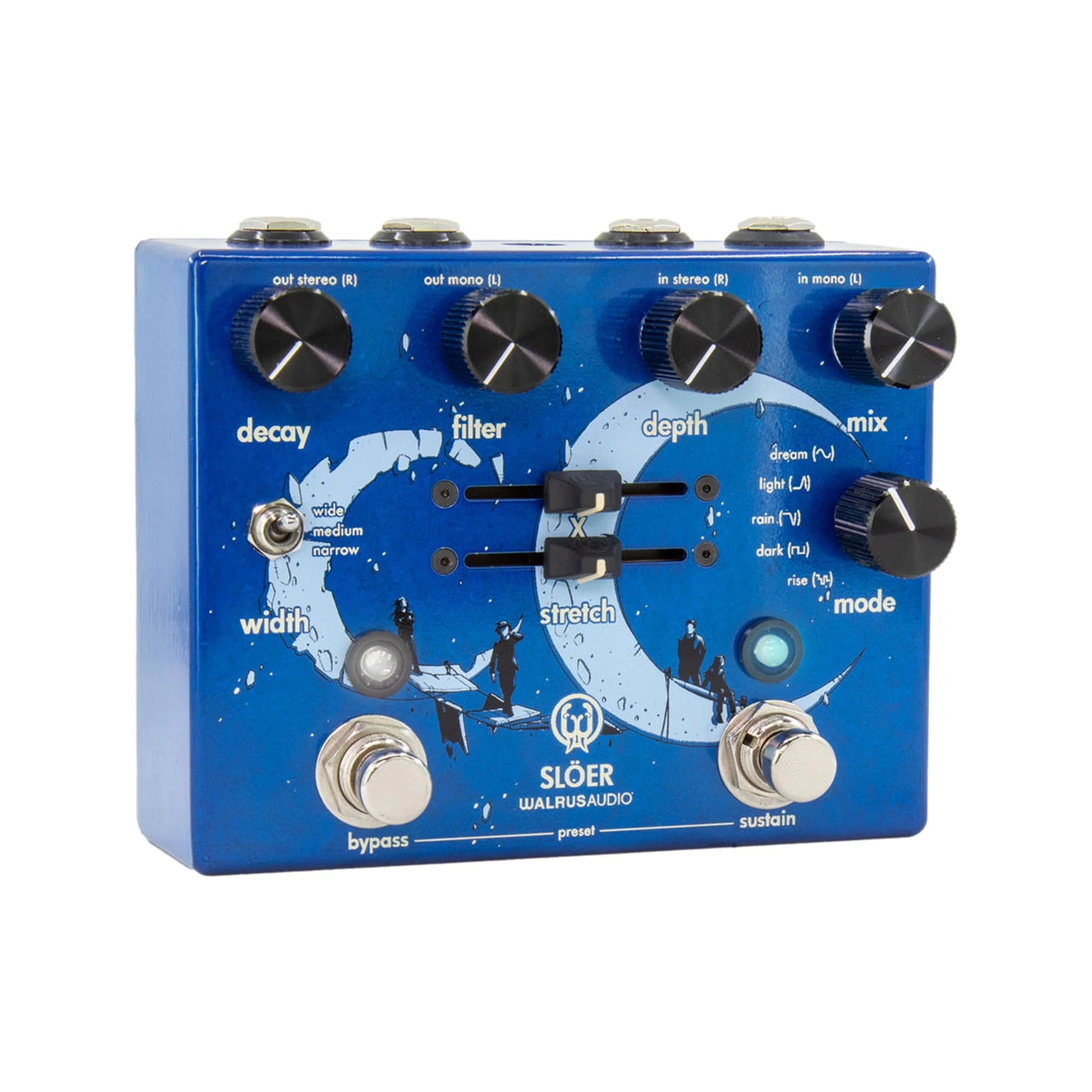 Pedal Guitar Walrus Audio SLOER Stereo Ambient Reverb - Việt Music
