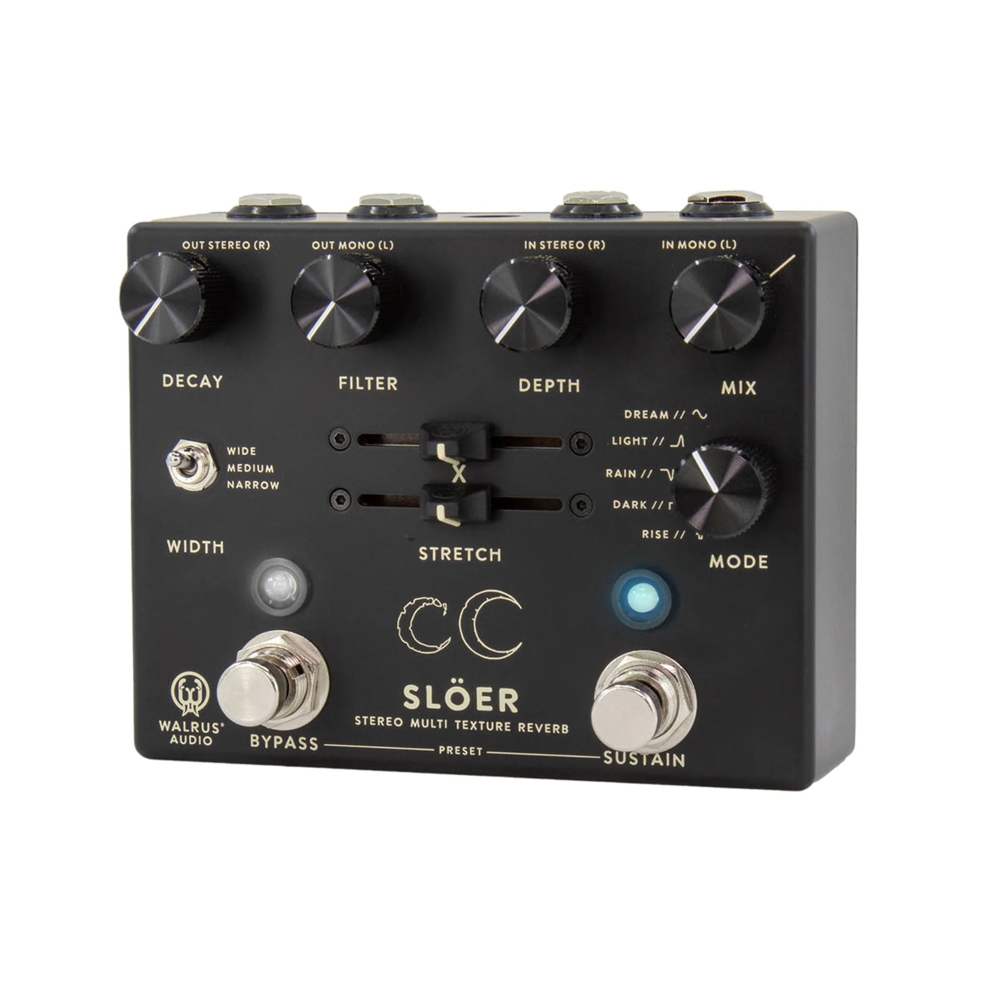 Pedal Guitar Walrus Audio SLOER Stereo Ambient Reverb - Việt Music