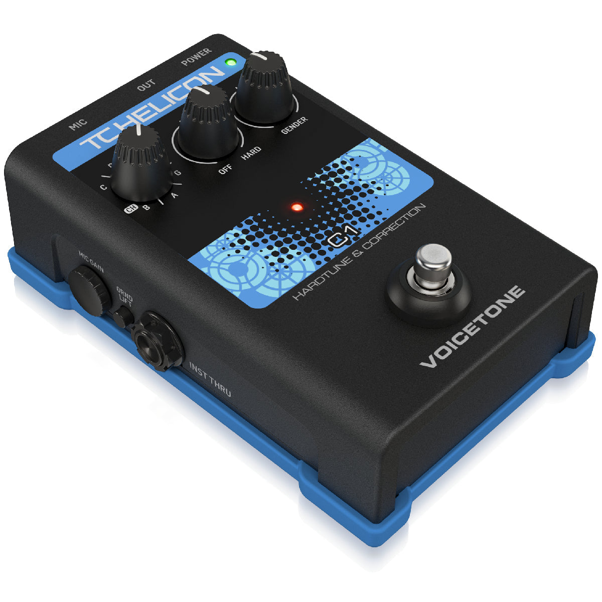 Pedal Guitar TC-Helicon VoiceTone C1 Pitch Correction Vocal Effects - Việt Music