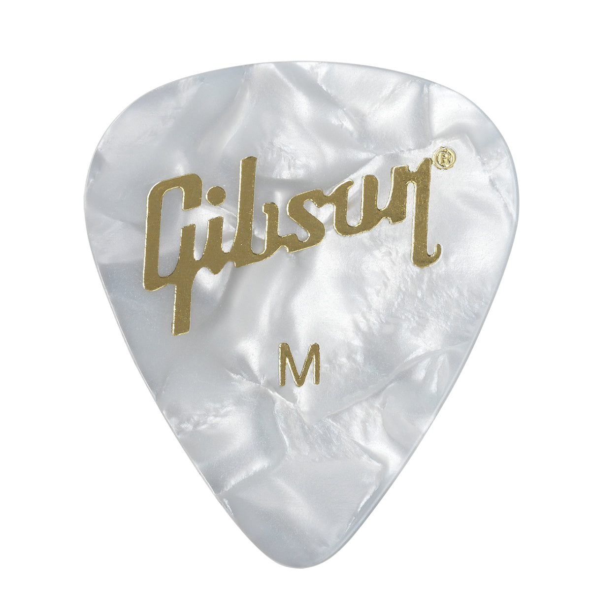 Pick Gảy Đàn Guitar Gibson APRW12-74H Pearloid White, 12 Pack, Heavy - Việt Music