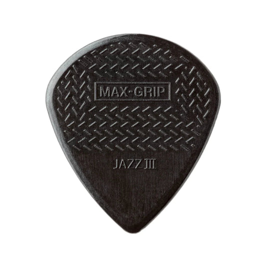 Pick Gảy Đàn Guitar Jim Dunlop 471P3S Nylon Max Grip Stiffo Jazz III, 6pc - Việt Music