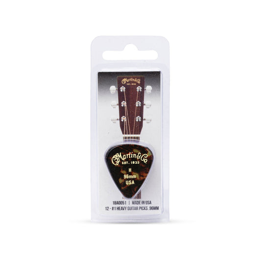 Pick Gảy Đàn Guitar Martin Faux Tortoise Heavy - Việt Music