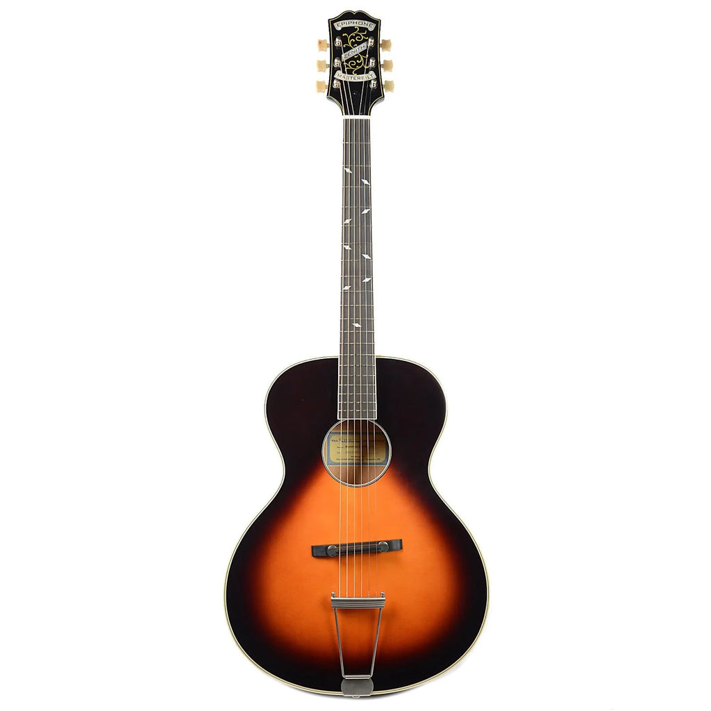 Đàn Guitar Acoustic Epiphone Masterbilt Century Zenith Roundhole, Vintage Sunburst