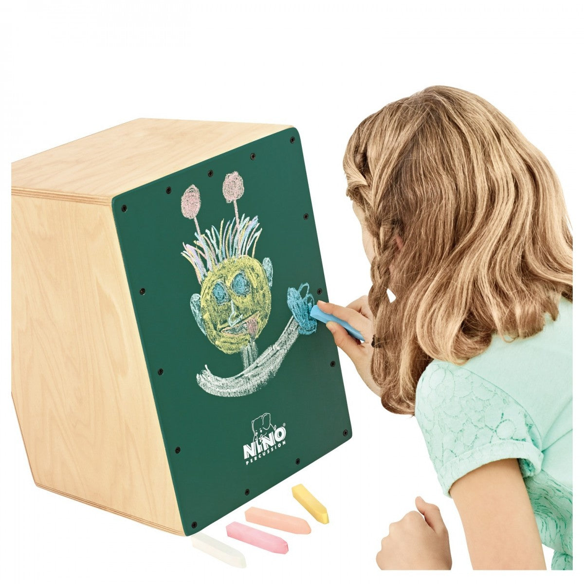 Trống Cajon Nino NINO951DG Make Your Own Chalkboard - Việt Music